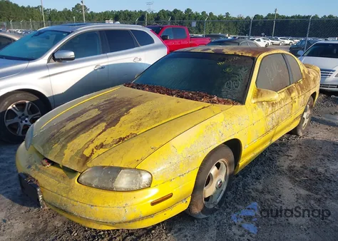 1998 Chevrolet Monte Carlo Z34 из США, поврежденный, VIN 2G1WX12K5W9160960